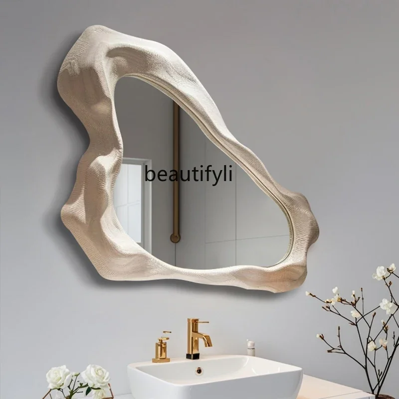 European creative irregular decorative mirror entrance special-shaped wall hanging light luxury bathroom vanity mirror02A
European creative irregular decorative mirror entrance special-shaped wall hanging light luxury bathroom vanity mirror02A