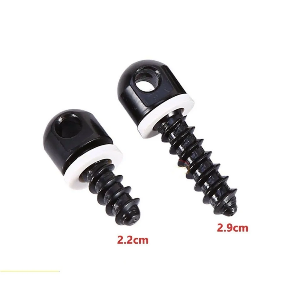 MAGORUI 2Pcs Sling Swivel Screws W/White Spacers Carbon Steel Sling Mounting Kit Sling Screw Swivel Stud Mount Screws
MAGORUI 2Pcs Sling Swivel Screws W/White Spacers Carbon Steel Sling Mounting Kit Sling Screw Swivel Stud Mount Screws