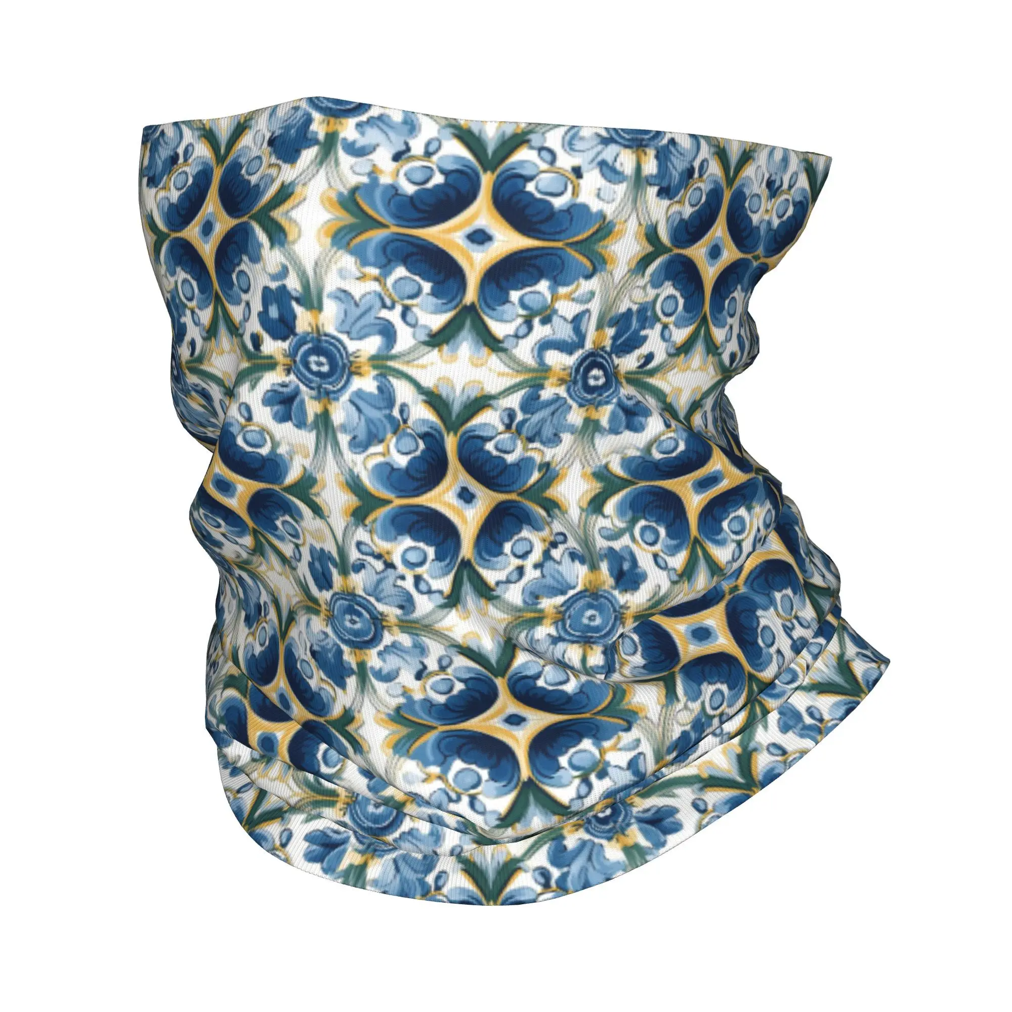 Italian Majolica Tile Bandana Neck Gaiter Printed Magic Scarf Multi-use Balaclava Riding For Men Women Adult Windproof
Italian Majolica Tile Bandana Neck Gaiter Printed Magic Scarf Multi-use Balaclava Riding For Men Women Adult Windproof