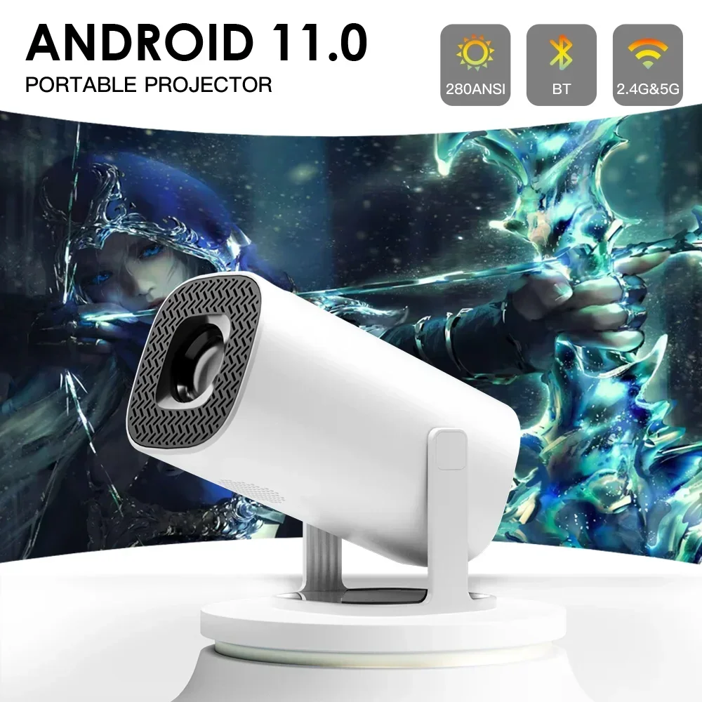 P30 Smart Mini Projector Android 11 WiFi6 Support 4K 1080P BT5.0 Projector 1280*720P Home Cinema Portable Projector
P30 Smart Mini Projector Android 11 WiFi6 Support 4K 1080P BT5.0 Projector 1280*720P Home Cinema Portable Projector