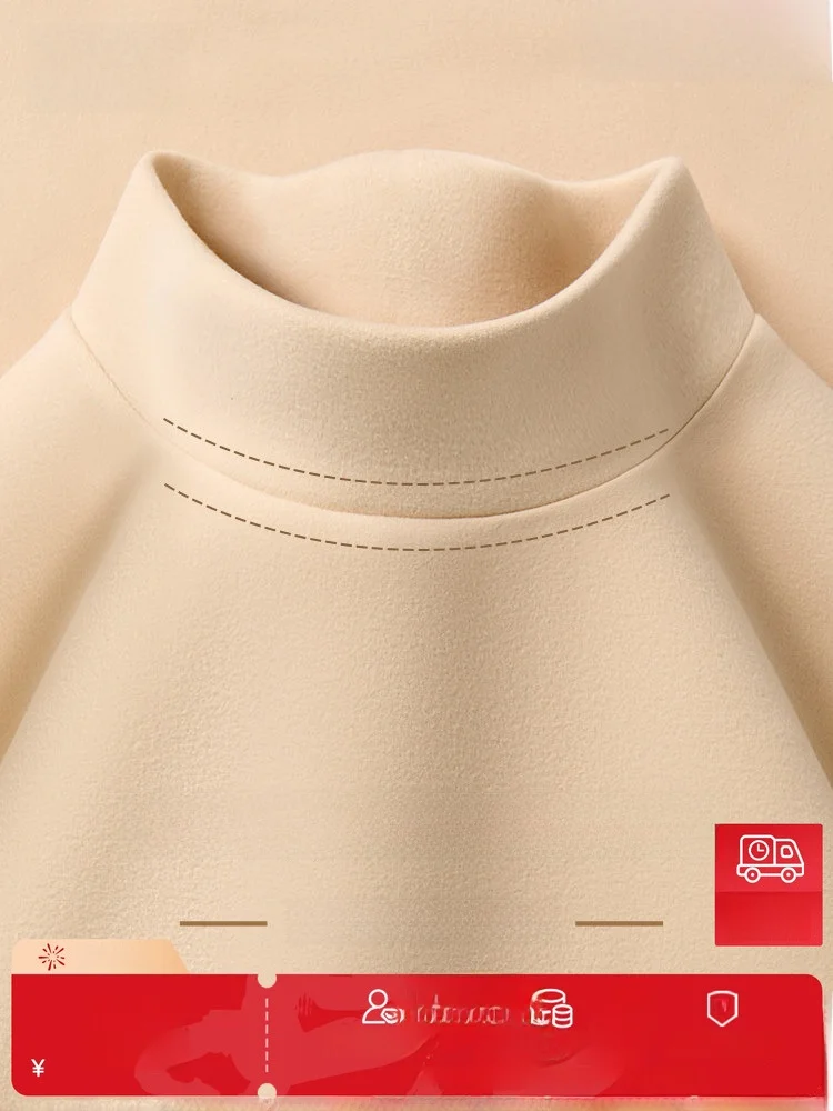 Snow Mid-Ne Base irt Women's Autumn Winter New T-irt Fem Simulation German Velvet Long Sve f High Collar Top
Snow Mid-Ne Base irt Women's Autumn Winter New T-irt Fem Simulation German Velvet Long Sve f High Collar Top