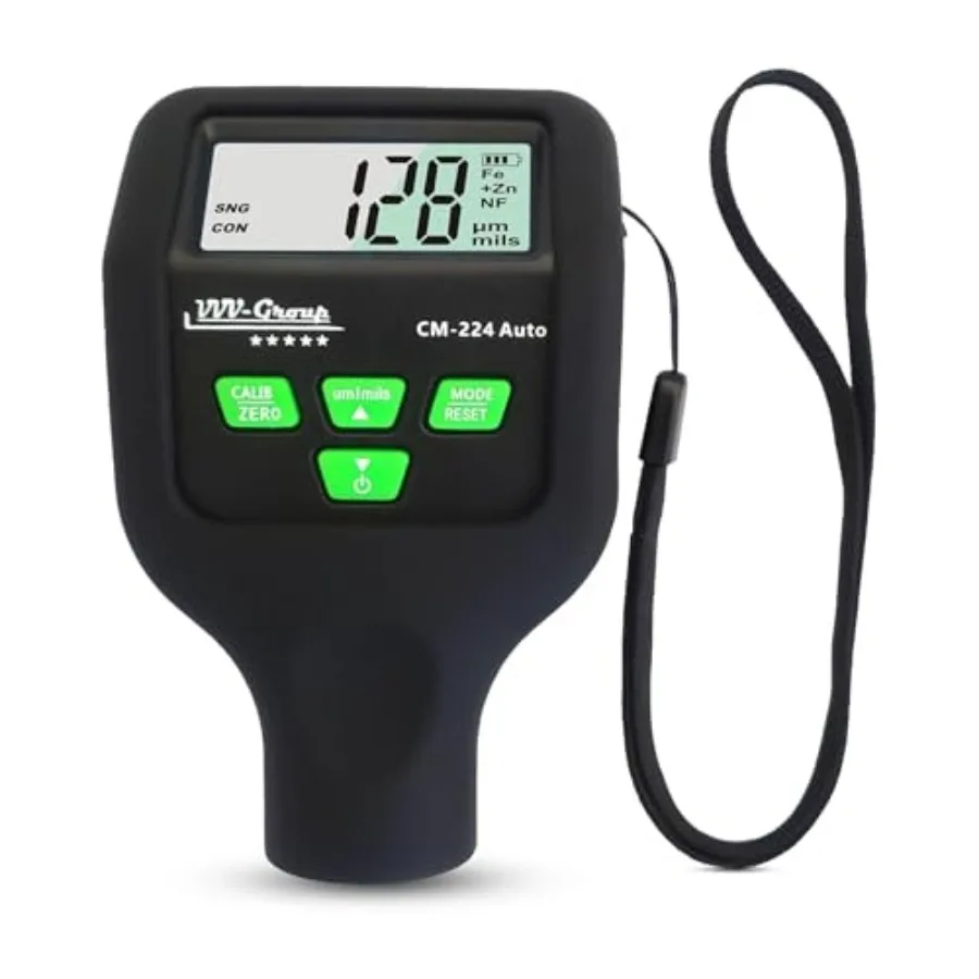 Paint Thickness Gauge CM-224 Auto Digital Coating Thickness Meter for Cars and Automotive Inspection Fe/ Al/ Fe+Zn Detection 0.
Paint Thickness Gauge CM-224 Auto Digital Coating Thickness Meter for Cars and Automotive Inspection Fe/ Al/ Fe+Zn Detection 0.