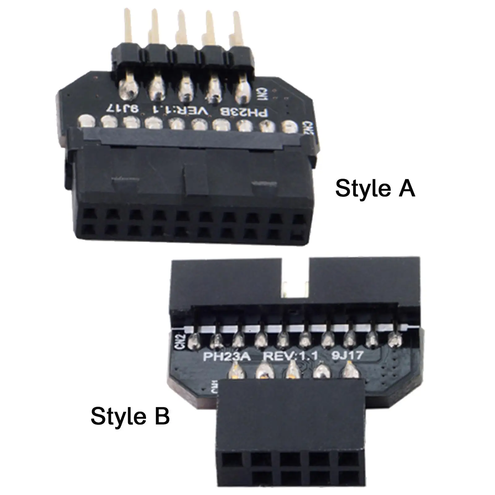 USB 2.0 9 Pin to USB 3.0 19 Pin Adapter Panel Connector Durable 480Mbps Data
USB 2.0 9 Pin to USB 3.0 19 Pin Adapter Panel Connector Durable 480Mbps Data