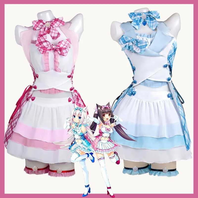 NEKOPARA Chocolat Cosplay Costume Vanilla Cosplay Outfit Lolita Dress Female Maid Dress NEKOPARA Cosplay Party Role Play Uniform
NEKOPARA Chocolat Cosplay Costume Vanilla Cosplay Outfit Lolita Dress Female Maid Dress NEKOPARA Cosplay Party Role Play Uniform