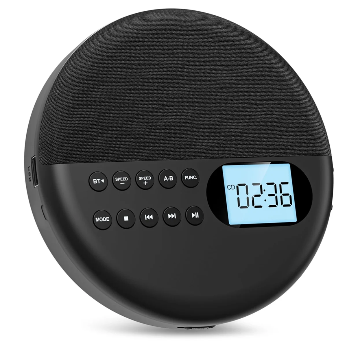 AU47-Портативный проигрыватель компакт-дисков, Bluetooth-плеер с динамиками, перезаряжаемый проигрыватель компакт-дисков, ЖК-дисплей ASP с кабелем AUX для автомобиля
AU47-Портативный проигрыватель компакт-дисков, Bluetooth-плеер с динамиками, перезаряжаемый проигрыватель компакт-дисков, ЖК-дисплей ASP с кабелем AUX для автомобиля