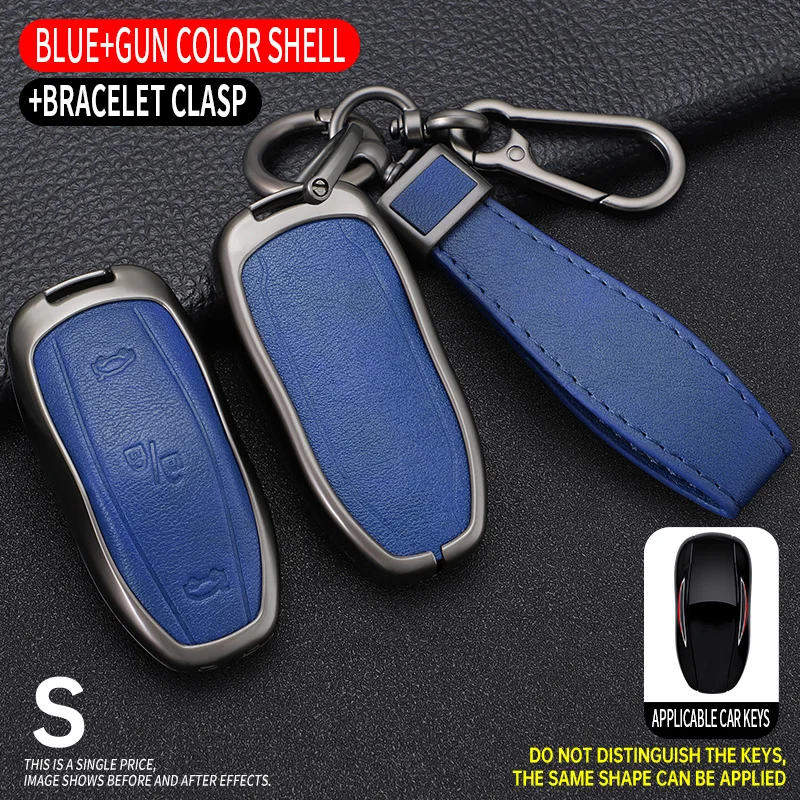 Car Zinc Alloy Key Case Cover Holder For Tesla Model S Model Y Model 3 Key Protector Car Decoration Interior Accessories
Car Zinc Alloy Key Case Cover Holder For Tesla Model S Model Y Model 3 Key Protector Car Decoration Interior Accessories
