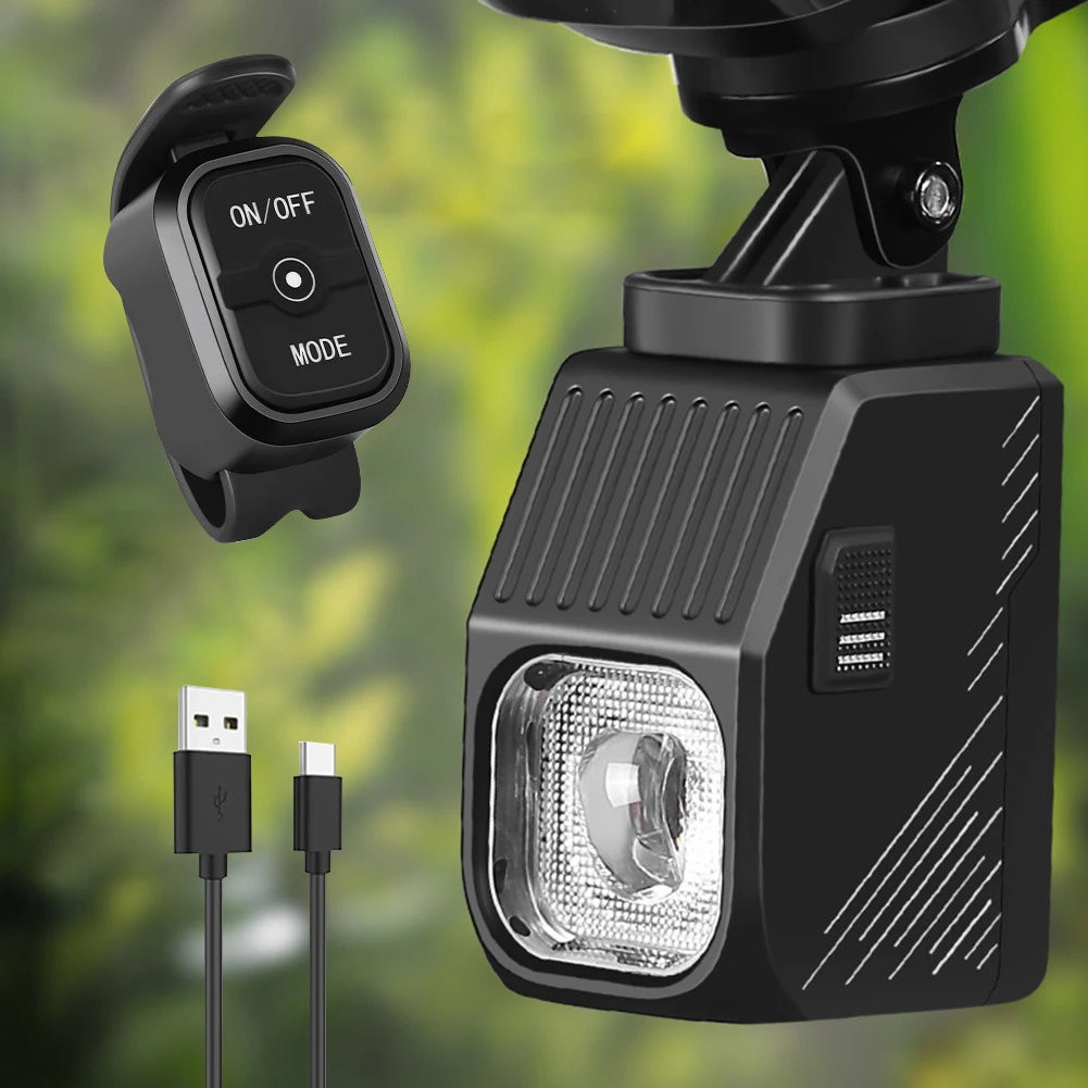 Bike Front Light LED Remote Control Bicycle Hanging Light Type-C USB Rechargeable Super Bright Bike Headlight Bike Accessories
Bike Front Light LED Remote Control Bicycle Hanging Light Type-C USB Rechargeable Super Bright Bike Headlight Bike Accessories
