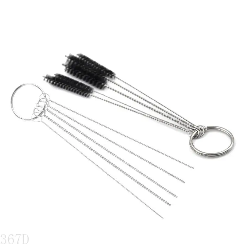 AP28 11 Packs Cleaning Tools Needle Brush Cleaner with 5 Brushes for Cleaning Teensy Tiny Tubes Airbrushes
AP28 11 Packs Cleaning Tools Needle Brush Cleaner with 5 Brushes for Cleaning Teensy Tiny Tubes Airbrushes