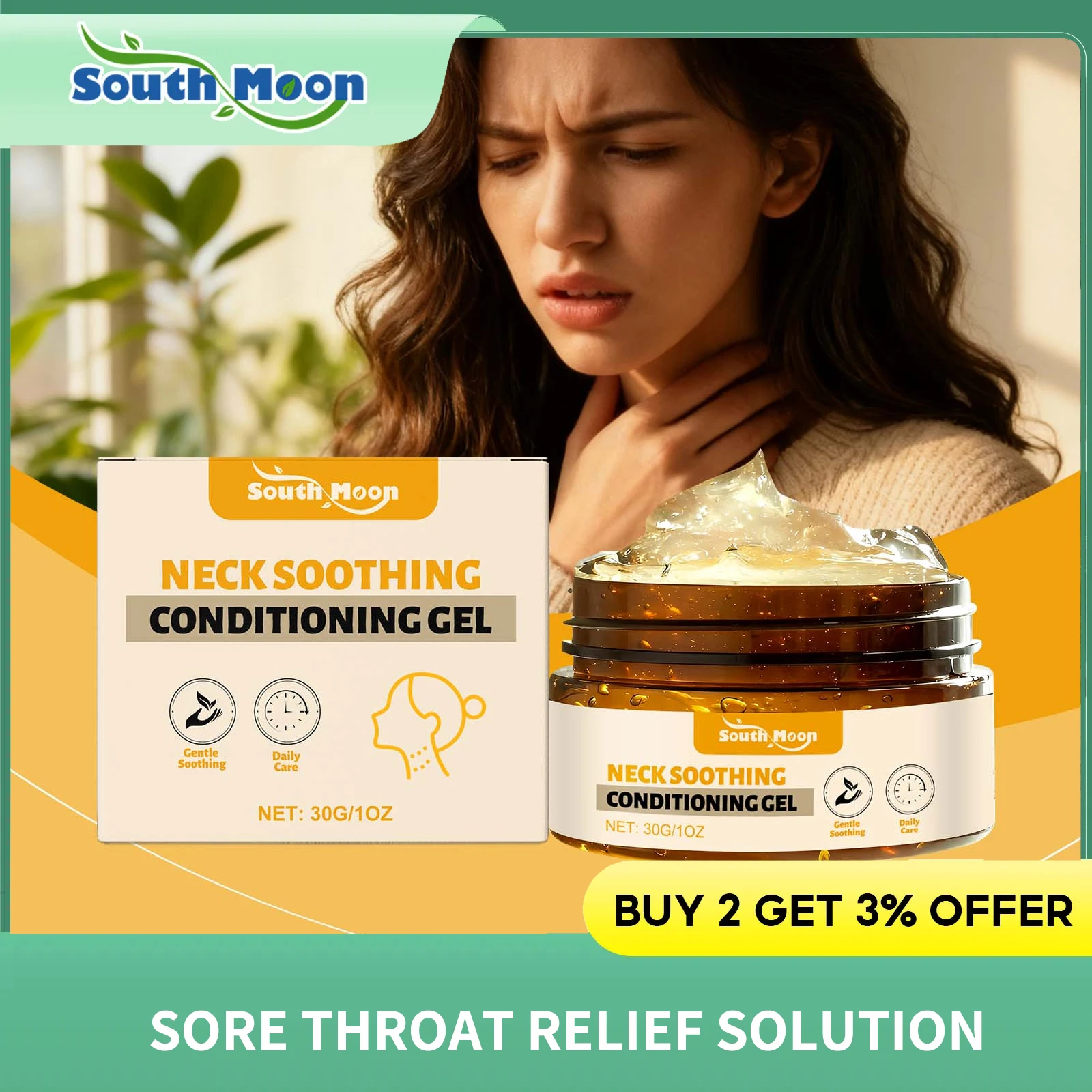 Soothe Throat Itchy Sore Treat Throat Discomfort Dryness Swelling Neck Conditioning Pharyngitis Throat Cough Inflammation Gel
Soothe Throat Itchy Sore Treat Throat Discomfort Dryness Swelling Neck Conditioning Pharyngitis Throat Cough Inflammation Gel