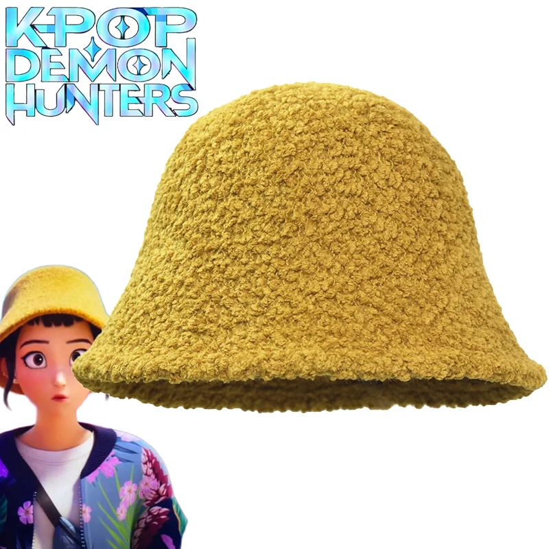 Anime KPop Demon Hunters Zoey Cosplay Hat Unisex Retro Fisherman Hat Autumn Winter Yellow Warm Cap Halloween Costume Accessory
Anime KPop Demon Hunters Zoey Cosplay Hat Unisex Retro Fisherman Hat Autumn Winter Yellow Warm Cap Halloween Costume Accessory