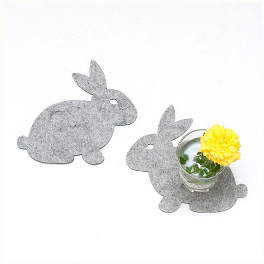 24 Pcs Grey Rabbit Coasters Placemat Premium Fabric Easter Table Mats Bunny Spring Nursery Animal Wall Protect Scratches
24 Pcs Grey Rabbit Coasters Placemat Premium Fabric Easter Table Mats Bunny Spring Nursery Animal Wall Protect Scratches
