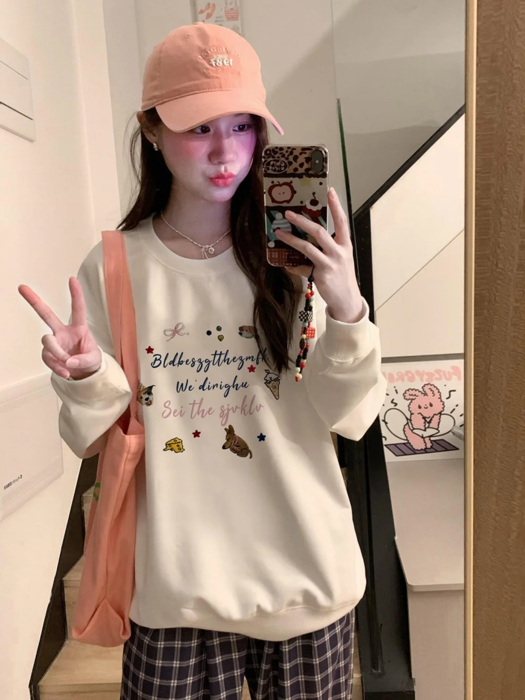 Loose Long Sve round Ne Sweatirt Women's White Comfortable Casual Sle Korean Design Autumn New Faion Top
Loose Long Sve round Ne Sweatirt Women's White Comfortable Casual Sle Korean Design Autumn New Faion Top