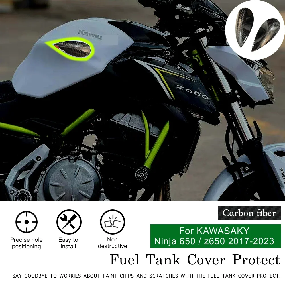 Carbon Fiber Fuel Tank Protection Cover Side Cover Motorcycle For Kawasaki Ninja650 Z650 2017 2018 2019 2020 2021 2022 2023
Carbon Fiber Fuel Tank Protection Cover Side Cover Motorcycle For Kawasaki Ninja650 Z650 2017 2018 2019 2020 2021 2022 2023