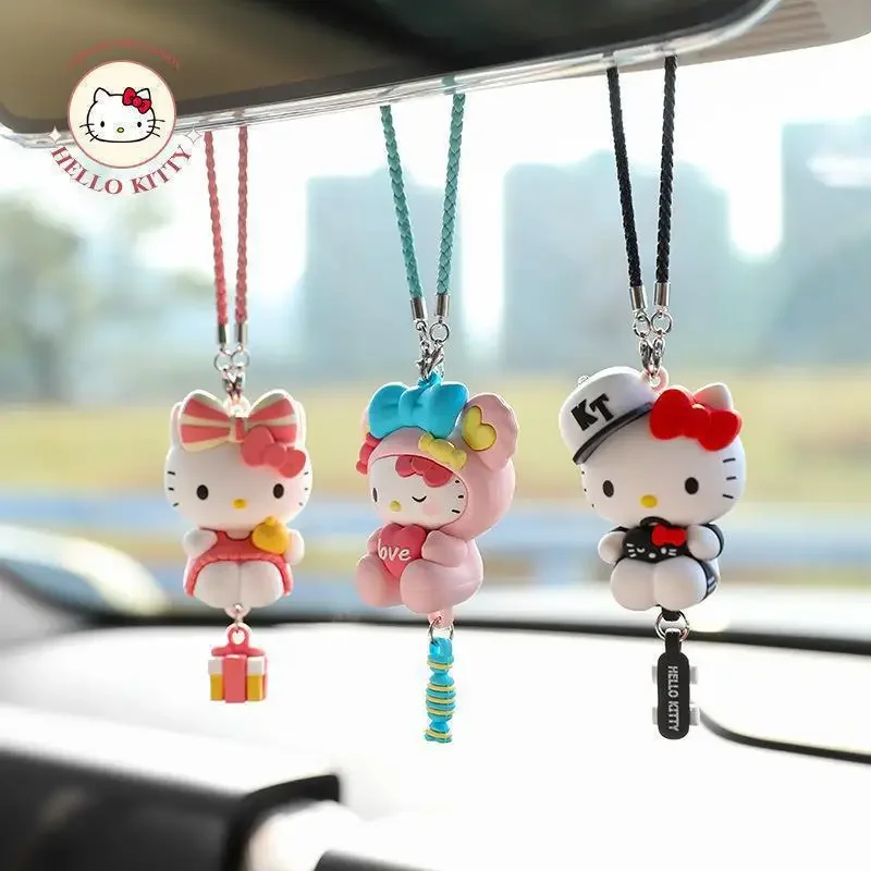 Sweet Hello Kitty Anime Kawaii Sanrio Ins Car Pendant Cute Cartoon Kt Cat Fashion Hanging Pendant Decoration Gifts for Girls
Sweet Hello Kitty Anime Kawaii Sanrio Ins Car Pendant Cute Cartoon Kt Cat Fashion Hanging Pendant Decoration Gifts for Girls