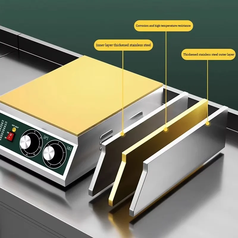 110V 220V Stainless Steel Commercial Electric Japanese Souffle Pancakes Maker Souffle Pancake Machine
110V 220V Stainless Steel Commercial Electric Japanese Souffle Pancakes Maker Souffle Pancake Machine