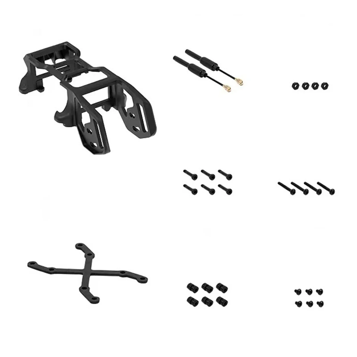 AB31 For Pavo20 HD VTX Bracket Mount Kit Compatible for O3 for 2inch FPV Drone Parts Black
AB31 For Pavo20 HD VTX Bracket Mount Kit Compatible for O3 for 2inch FPV Drone Parts Black