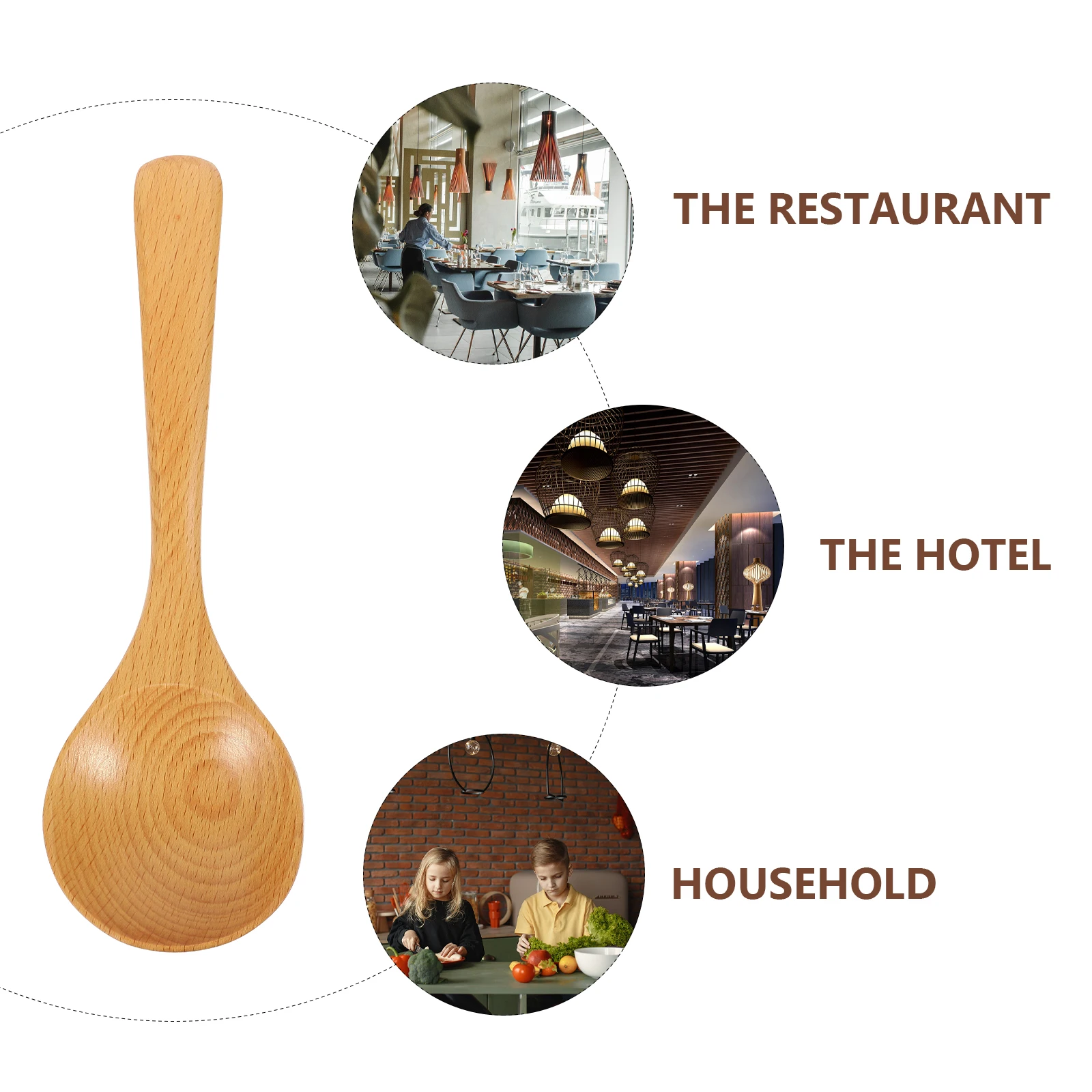Beech Wood Soup Spoon Smooth Finish Healthy Kitchen Tool Reusable Wooden Ladle Serving Spoons Natural Feel Gentle Hand
Beech Wood Soup Spoon Smooth Finish Healthy Kitchen Tool Reusable Wooden Ladle Serving Spoons Natural Feel Gentle Hand