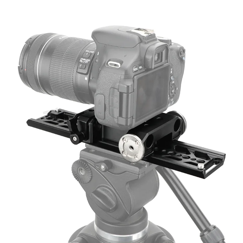 【Hot Cake】10 Inch Dovetail Plate And QR Baseplate With Double 15Mm Rod Adapter Amp Spare Parts ARRI Rosette Connections For DSLR
【Hot Cake】10 Inch Dovetail Plate And QR Baseplate With Double 15Mm Rod Adapter Amp Spare Parts ARRI Rosette Connections For DSLR