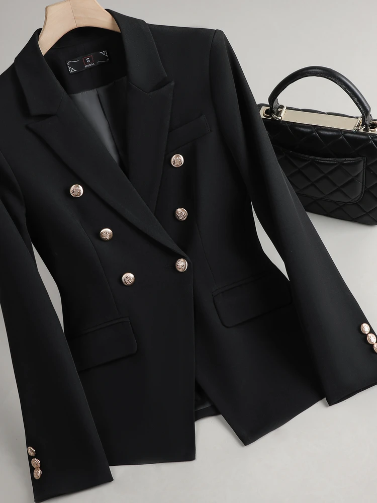 Bla Suit Jaet Women's Spring Autumn 2025 New Career Interview Ele High-End Profional Formal Western Sle Top
Bla Suit Jaet Women's Spring Autumn 2025 New Career Interview Ele High-End Profional Formal Western Sle Top