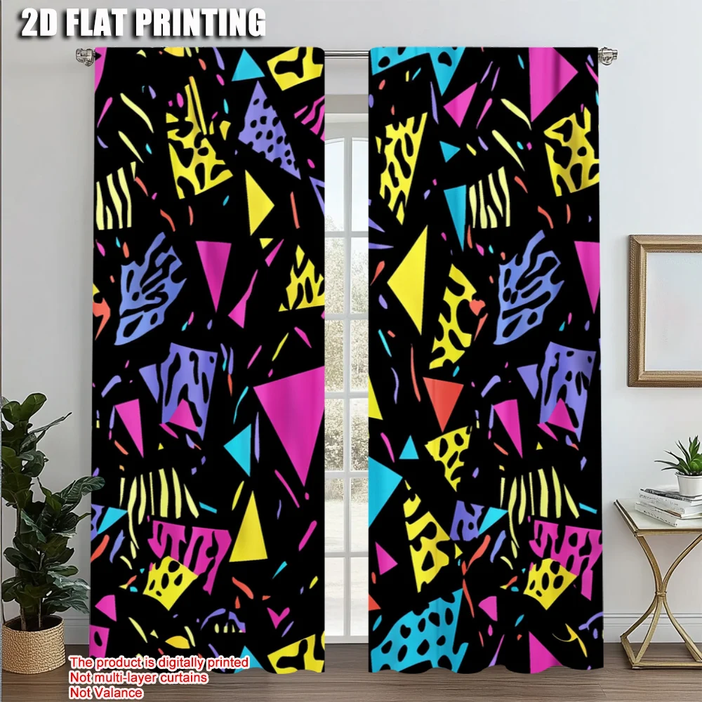 2pcs, Curtains Roller Blinds 2D print Abstract Geometric Pattern Durable Polyester (without rod) Room Decor Use for Home Decor
2pcs, Curtains Roller Blinds 2D print Abstract Geometric Pattern Durable Polyester (without rod) Room Decor Use for Home Decor