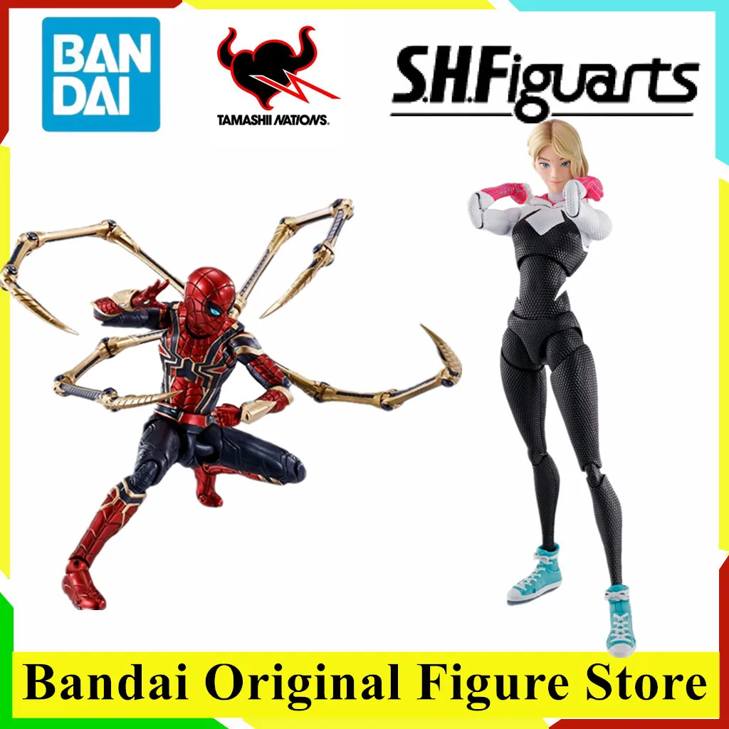 Original BANDAI S.H.Figuarts Gwen Stacy Spider-Gwen Anime Figure Toys PVC Model Spider-Man No Way ACROSS SPIDER-VERSE PART ONE
Original BANDAI S.H.Figuarts Gwen Stacy Spider-Gwen Anime Figure Toys PVC Model Spider-Man No Way ACROSS SPIDER-VERSE PART ONE