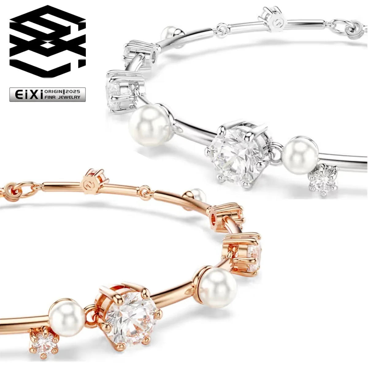 Noble and Gorgeous S925 Zircon Pearl Bracelet High Quality Party Fashion Versatile Jewelry - Birthday Gift
Noble and Gorgeous S925 Zircon Pearl Bracelet High Quality Party Fashion Versatile Jewelry - Birthday Gift