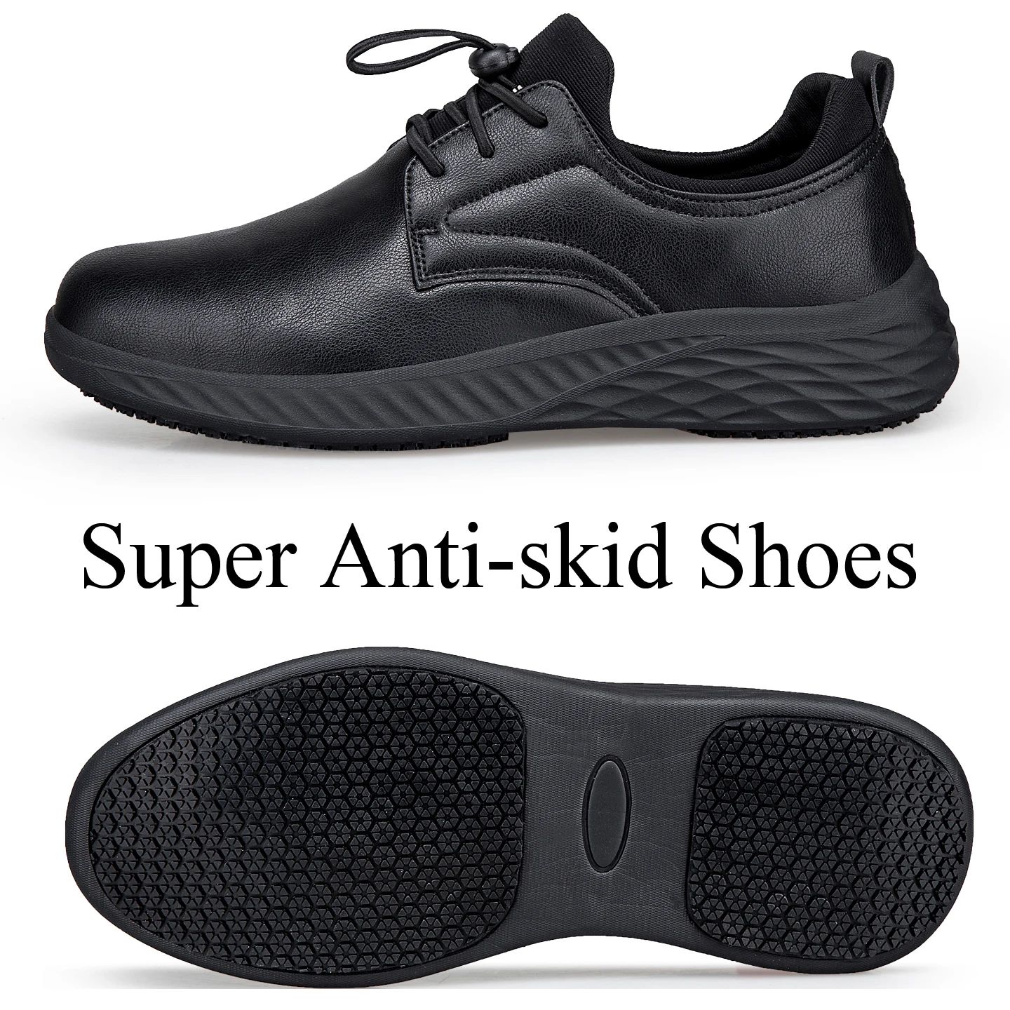 Men's Super Anti-Skid Leather Chef Clogs Safety Shoes Non-Slip Casual Comfort Walking Sneakers for Kitchen Work Sports
Men's Super Anti-Skid Leather Chef Clogs Safety Shoes Non-Slip Casual Comfort Walking Sneakers for Kitchen Work Sports