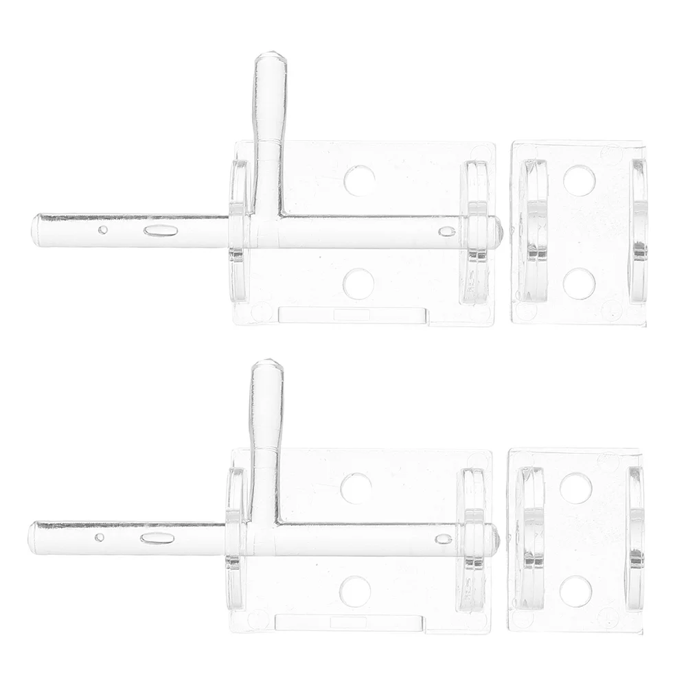 2Pcs Transparent Clear Door Latch Acrylic Self Adhesive Slide Bolt Lock for Indoor Furniture Cabinet Shed Door Latch
2Pcs Transparent Clear Door Latch Acrylic Self Adhesive Slide Bolt Lock for Indoor Furniture Cabinet Shed Door Latch