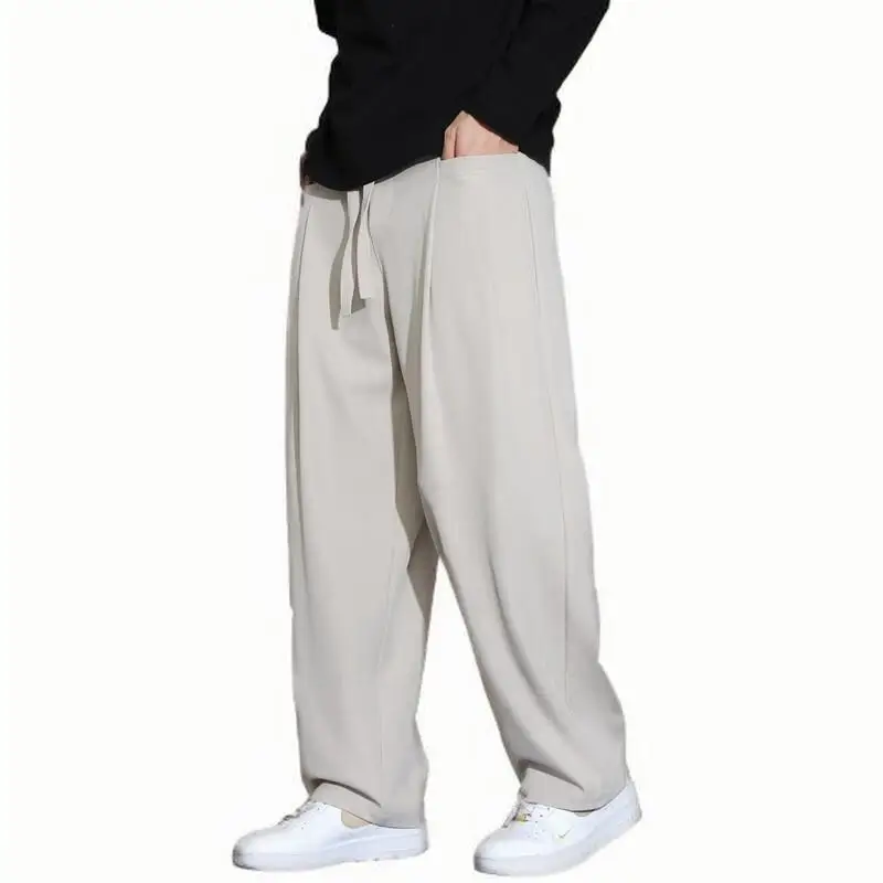 NF&ZG Ice silk drapey trousers for boys summer thin pants loose straight versatile casual
NF&ZG Ice silk drapey trousers for boys summer thin pants loose straight versatile casual