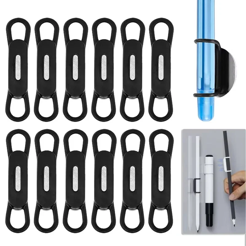 6Pcs Magnetic Pen Pencil Holder Silicone Adjustable Stand For Desk Refrigerator Whiteboards Office Desktop Marker Organizer Kit
6Pcs Magnetic Pen Pencil Holder Silicone Adjustable Stand For Desk Refrigerator Whiteboards Office Desktop Marker Organizer Kit