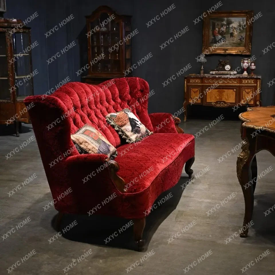 M buckle retro style living room red flannel double three multi-person fabric sofa hotel homestay hospitality sofa
M buckle retro style living room red flannel double three multi-person fabric sofa hotel homestay hospitality sofa