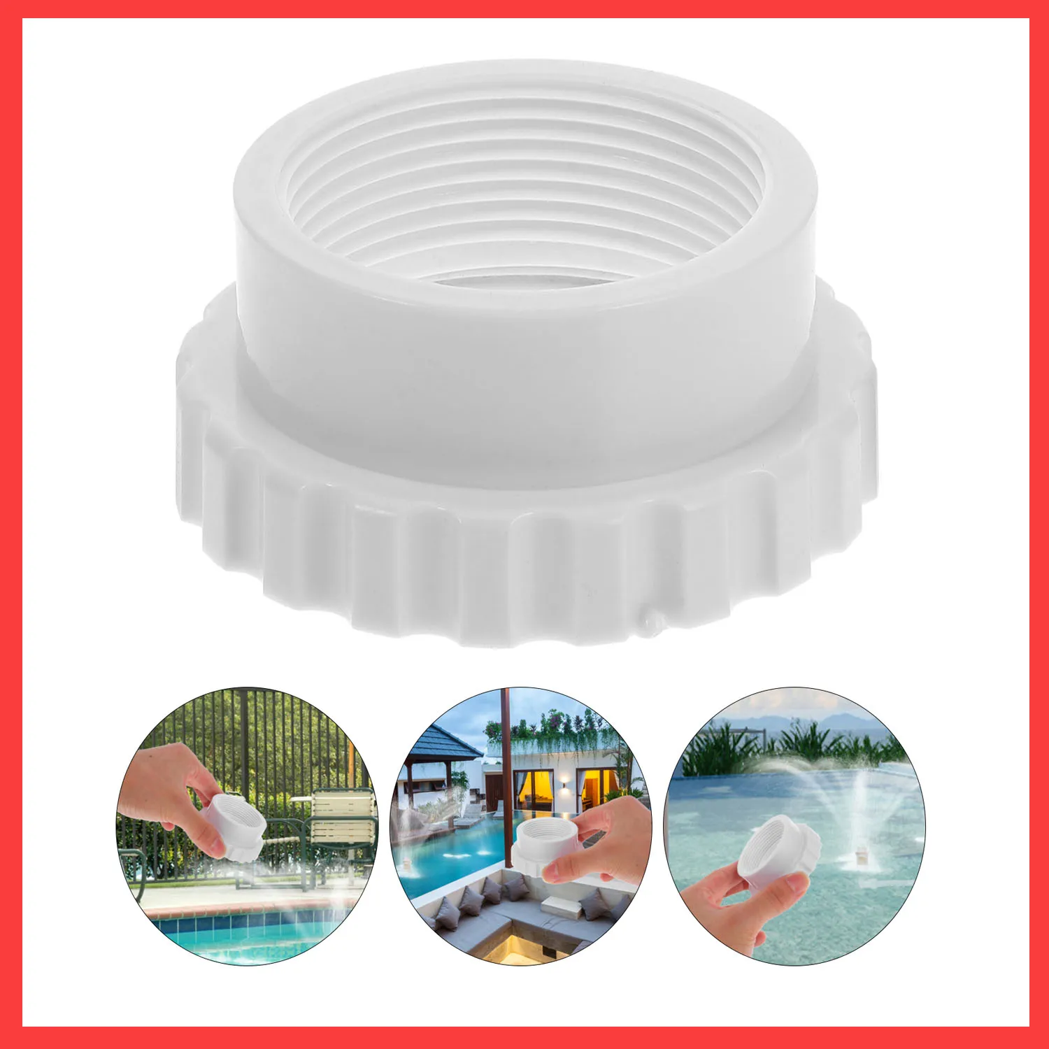 Swimming Pool Fountain Adapter Pools Accessories Plastic Adapter Pool Bracket Connector Accessories Plastic Tubes Connector
Swimming Pool Fountain Adapter Pools Accessories Plastic Adapter Pool Bracket Connector Accessories Plastic Tubes Connector