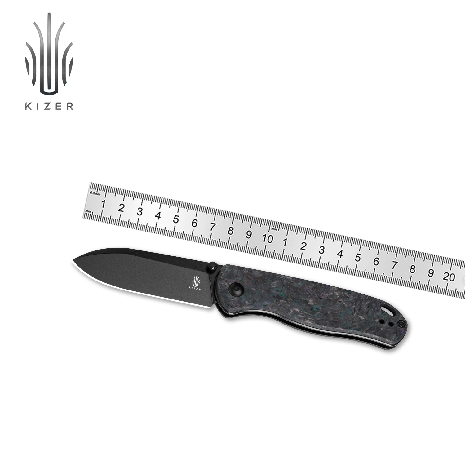 Kizer Folding Knife Drop Bear Ki3619A4 2023 New Fatcarbon Handle S35VN Steel Blade Multifunctional Outdoor Hunting Knife
Kizer Folding Knife Drop Bear Ki3619A4 2023 New Fatcarbon Handle S35VN Steel Blade Multifunctional Outdoor Hunting Knife