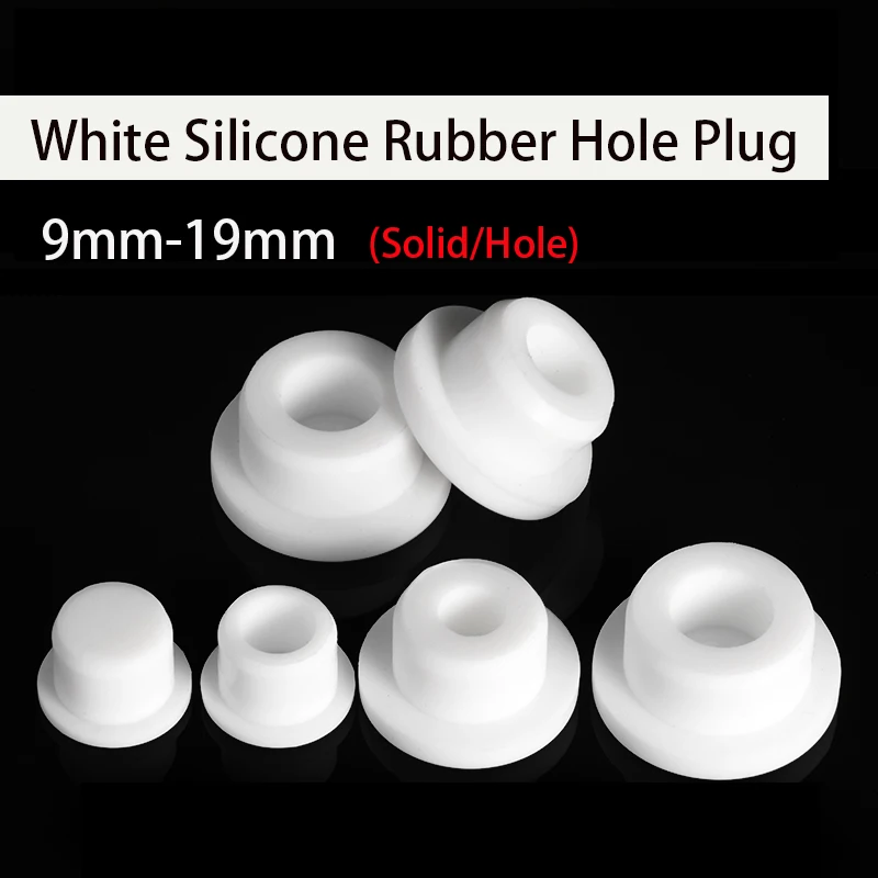 2-100pcs 9~19mm White High-temperature Resistant Silicone Plug Soft Sealing Plug Screw Hole Nut T-shaped Hole Plug Cover
2-100pcs 9~19mm White High-temperature Resistant Silicone Plug Soft Sealing Plug Screw Hole Nut T-shaped Hole Plug Cover