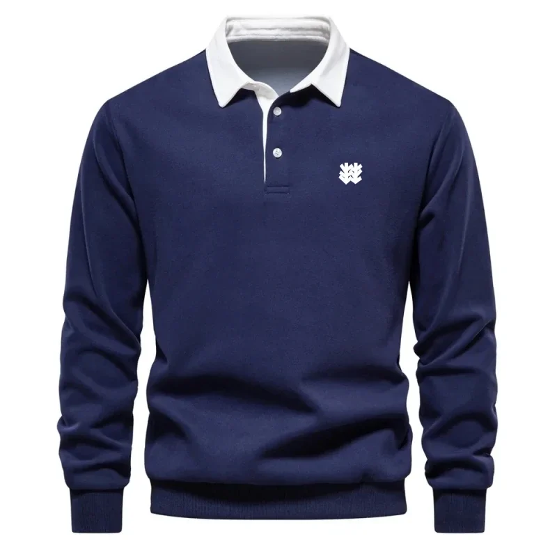 Men's Embroidered Pure Cotton Lapel Sweatshirt for Autumn and Winter, New Fashionable and Casual Warm Polo Shirt Jacket
Men's Embroidered Pure Cotton Lapel Sweatshirt for Autumn and Winter, New Fashionable and Casual Warm Polo Shirt Jacket