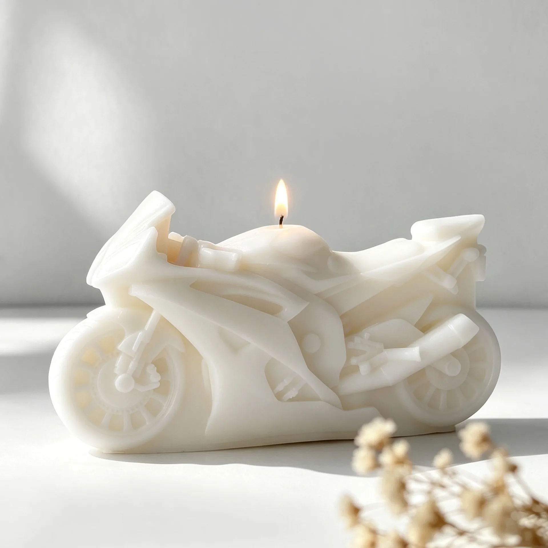 DIY Motorcycle Form Silicone Mold Handmade Aroma Candle Plaster Mould Desktop Decoration Crafts Gypsum Resin Molds
DIY Motorcycle Form Silicone Mold Handmade Aroma Candle Plaster Mould Desktop Decoration Crafts Gypsum Resin Molds