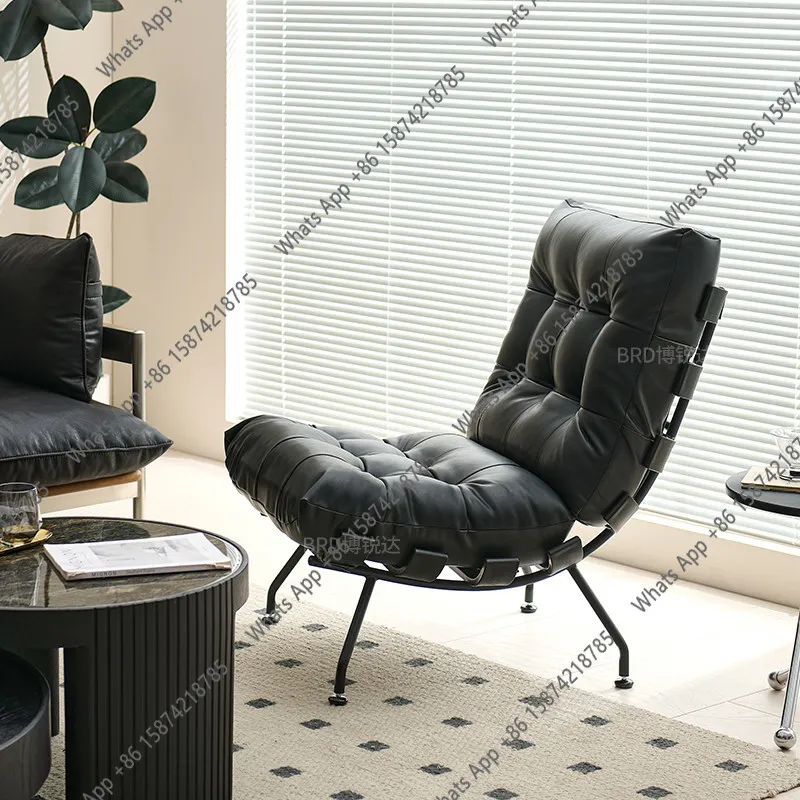 Italian minimalist single sofa chair home living room small sofa bedroom leisure chair retro
Italian minimalist single sofa chair home living room small sofa bedroom leisure chair retro