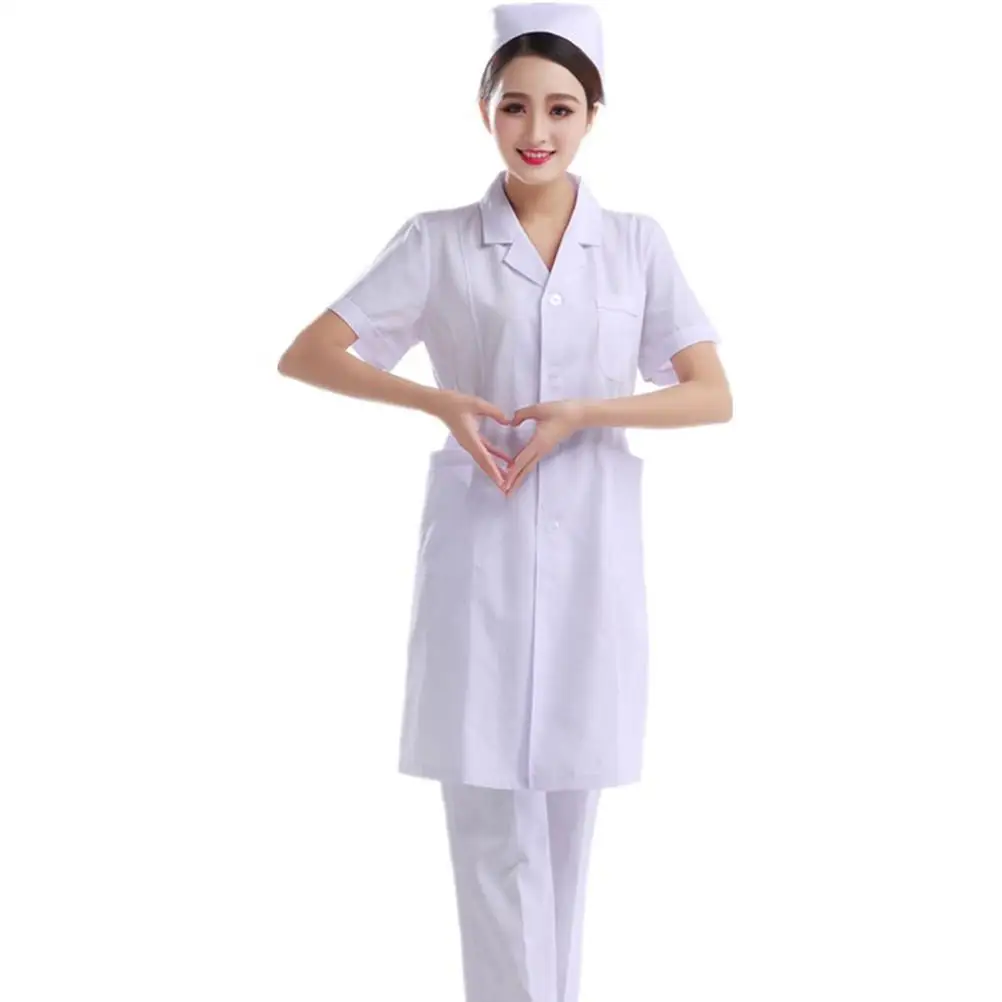 White Coat Uniform Hospital Apparel Doctor Hospital Apparel Pharmacy Coat Slim Short Sleeve Professional
White Coat Uniform Hospital Apparel Doctor Hospital Apparel Pharmacy Coat Slim Short Sleeve Professional