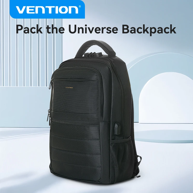 Vention Waterproof Business Backpack External USB Charging Port Computer Backpack Anti-theft Combi 15.6-inch Laptop Backpack
Vention Waterproof Business Backpack External USB Charging Port Computer Backpack Anti-theft Combi 15.6-inch Laptop Backpack