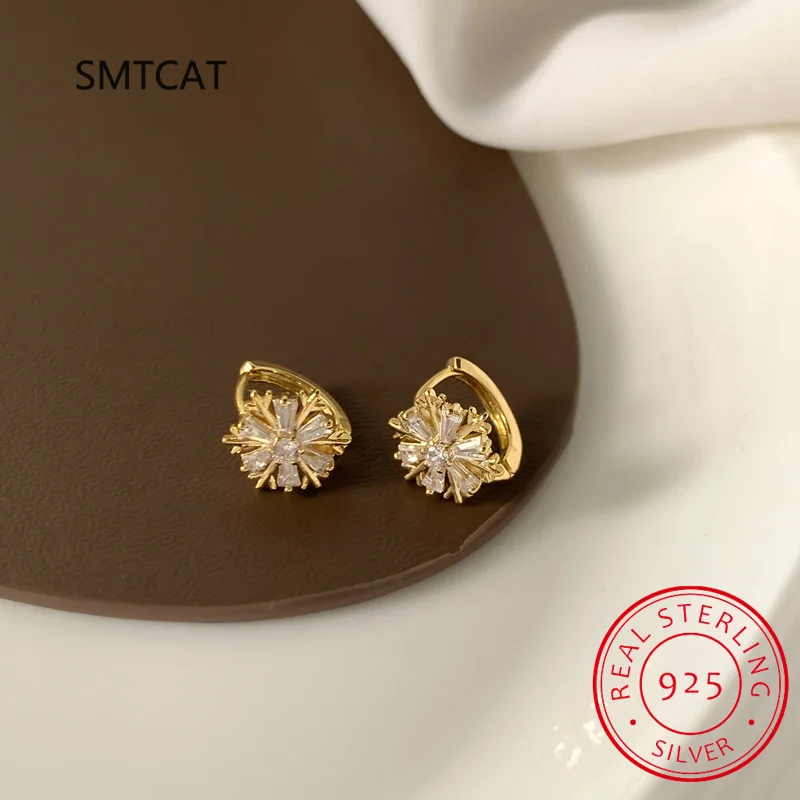 Baby Princess 925 Silver Shiny Zircon Sweet Snowflake Hoop Earring For Girl Child Wome Beautiful Aros Huggies Earring Jewelry
Baby Princess 925 Silver Shiny Zircon Sweet Snowflake Hoop Earring For Girl Child Wome Beautiful Aros Huggies Earring Jewelry