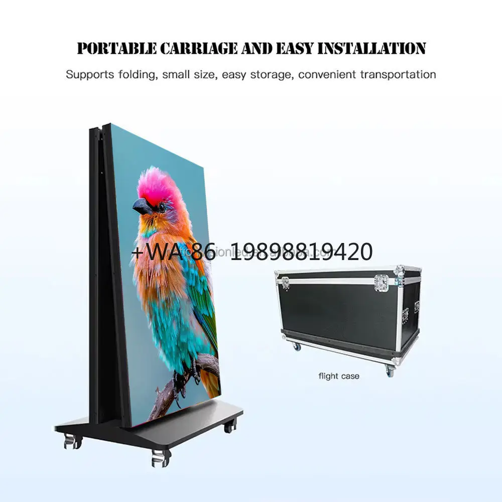 Poster Screen Video Wall with Animation Support for Digital Poster Full Color Indoor LED Display
Poster Screen Video Wall with Animation Support for Digital Poster Full Color Indoor LED Display