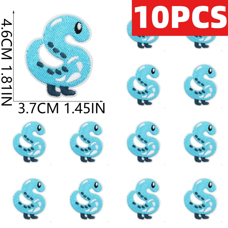 10PCS Wholesale Colorful Alphabet Dinosaur Embroidery Patches 26 English Letters Bulk Iron on For DIY Decoration Set Bulk
10PCS Wholesale Colorful Alphabet Dinosaur Embroidery Patches 26 English Letters Bulk Iron on For DIY Decoration Set Bulk