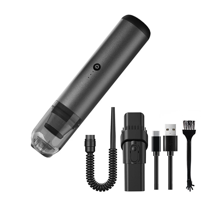 Handheld Vacuum Cordless Car Vacuum Cleaner 16000Pa Powerful Suction Portable Rechargeable Mini Vacuum
Handheld Vacuum Cordless Car Vacuum Cleaner 16000Pa Powerful Suction Portable Rechargeable Mini Vacuum