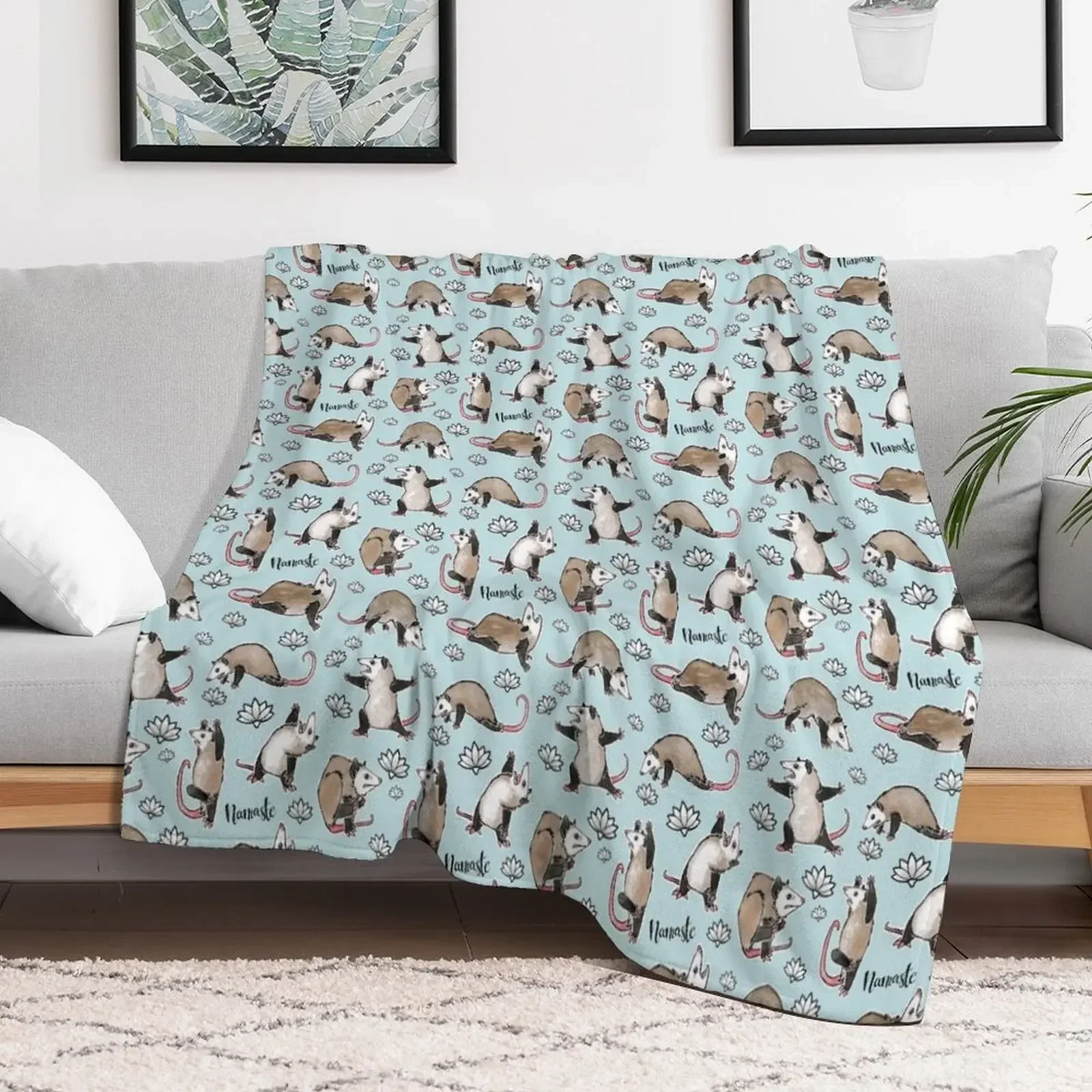 Awesome Possum | Possum Yoga Postures, aqua Throw Blanket Beach Sofas Furrys Blankets
Awesome Possum | Possum Yoga Postures, aqua Throw Blanket Beach Sofas Furrys Blankets