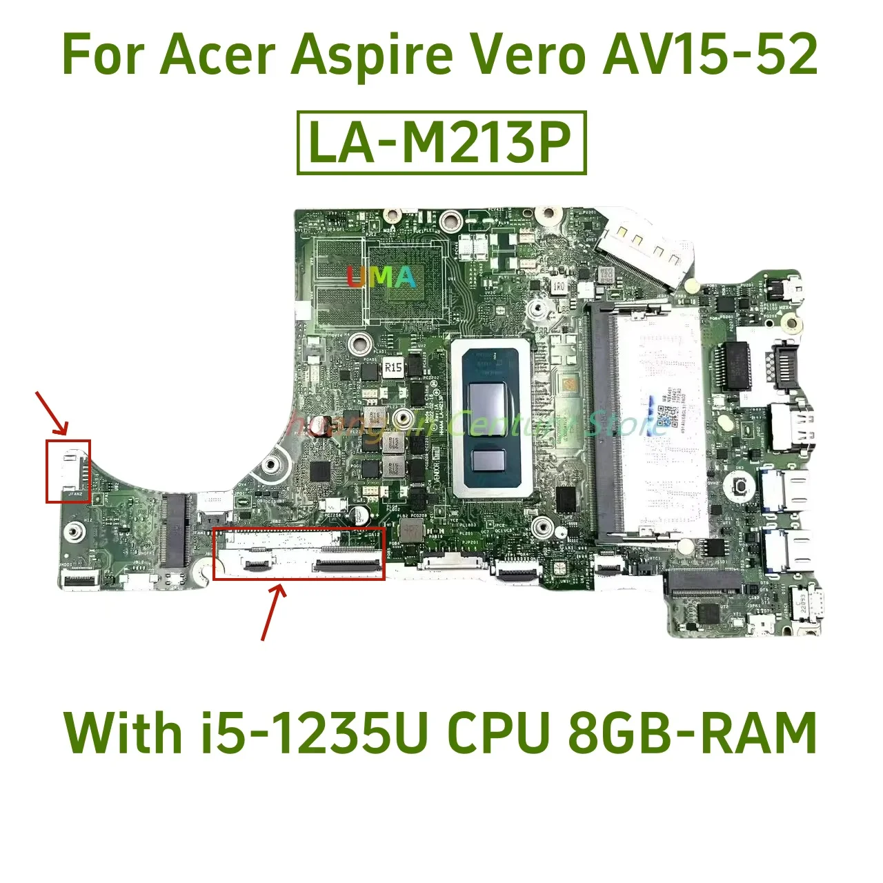 LA-M213P motherboard suitable for Acer Aspire A514-55 laptops with I5-1235U I7-1255U CPU UMA 8GB RAM 100% test
LA-M213P motherboard suitable for Acer Aspire A514-55 laptops with I5-1235U I7-1255U CPU UMA 8GB RAM 100% test
