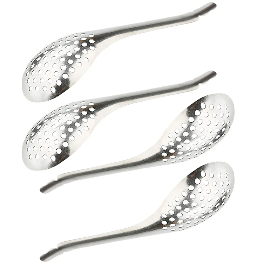 4Pcs Caviar Colander Spherification Spoon Stainless Steel Slotted Kitchen Gadgets for Molecular Gastronomy Caviar Making Tools
4Pcs Caviar Colander Spherification Spoon Stainless Steel Slotted Kitchen Gadgets for Molecular Gastronomy Caviar Making Tools