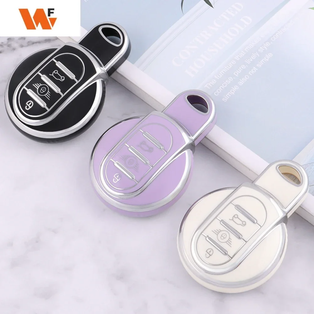 TPU Car Key Case Cover For BMW MINI COOPER S ONE JCW F54 F55 F56 F57 F60 CLUBMAN COUNTRYMAN Remote Fob Holder Shell Keychain
TPU Car Key Case Cover For BMW MINI COOPER S ONE JCW F54 F55 F56 F57 F60 CLUBMAN COUNTRYMAN Remote Fob Holder Shell Keychain