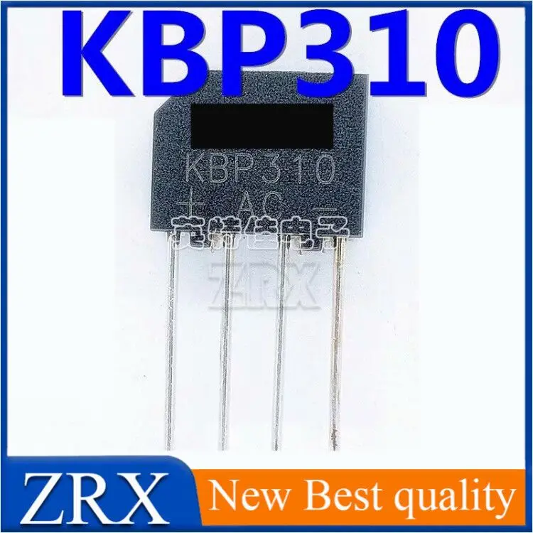 5Pcs/Lot New original flat bridge, rectifier bridge Stack 3A 1000V KBP310 In Stock
5Pcs/Lot New original flat bridge, rectifier bridge Stack 3A 1000V KBP310 In Stock