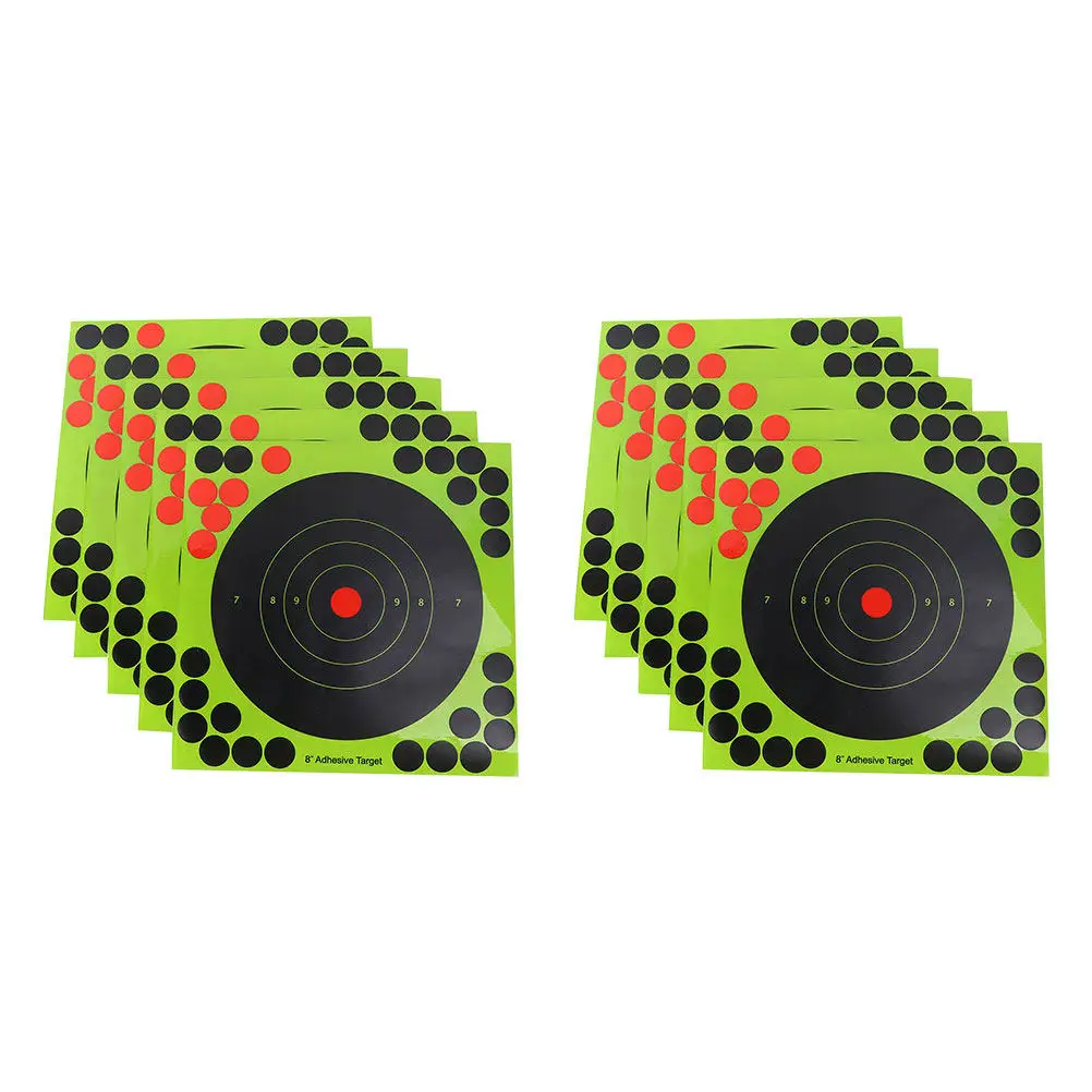 40 Sheets Archery Color Random Adhesive Shooting Targets Dartboard Replacement Stickers Paper for Range
40 Sheets Archery Color Random Adhesive Shooting Targets Dartboard Replacement Stickers Paper for Range