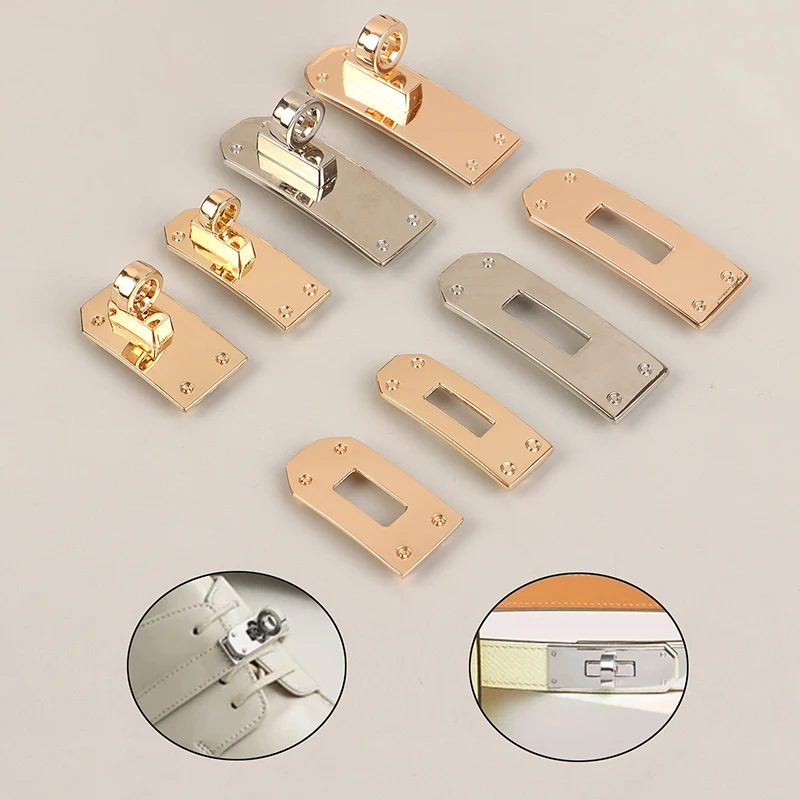 1Set Fashion Bag Lock Set Metal Buckles Clasp For Bag Strap Women Handbag Purse Twist Locks DIY Hardware Accessories 
1Set Fashion Bag Lock Set Metal Buckles Clasp For Bag Strap Women Handbag Purse Twist Locks DIY Hardware Accessories
